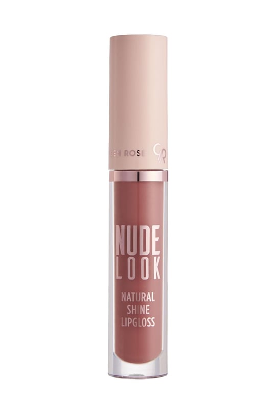 Golden Rose Nude Look Natural Shine Lipgloss No: 04 Peachy Nude - Doğal Parlak Dudak Parlatıcısı