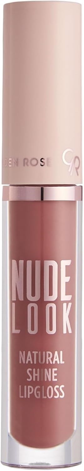 Golden Rose Nude Look Natural Shine Lipgloss No: 04 Peachy Nude - Doğal Parlak Dudak Parlatıcısı