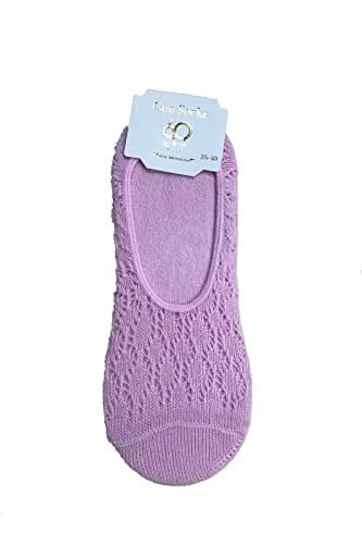 Goo Socks Goo Socks 6 Çift Pembe Renk Fileli Babet Çorap Pembe 36-40