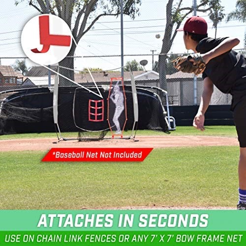 GoSports Beyzbol ve Softbol Atış Kiti - Strike Zone & Xtraman Dummy Batter ile Doğruluk Eğitimi