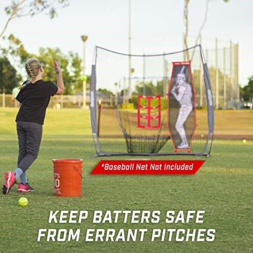 GoSports Beyzbol ve Softbol Atış Kiti - Strike Zone & Xtraman Dummy Batter ile Doğruluk Eğitimi