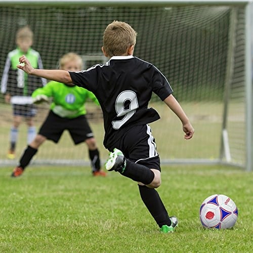 GoSports Premier Futbol Topları, Tekli veya 6’lı Paket, 3, 4, 5 Numara, Top Pompası ile