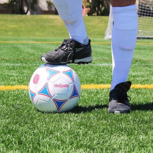GoSports Premier Futbol Topları, Tekli veya 6’lı Paket, 3, 4, 5 Numara, Top Pompası ile