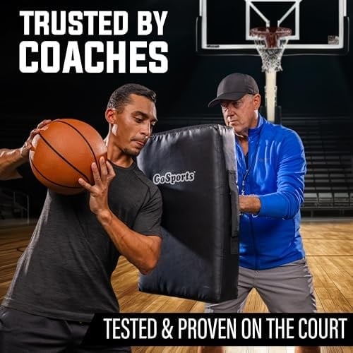 GoSports Premium Blok Pedleri – Futbol, Basketbol, Lakros, ve Dövüş Sanatları için Çok Amaçlı Antrenman Ekipmanı – Dövüş Çalışma Kuklaları ve Tekme Pedleri