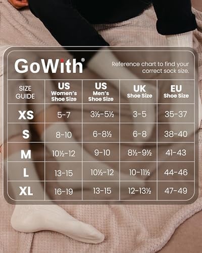 GoWith 4lü-5li%100 Doğal Pamuktan Üretilmiş, Yumuşak, Ön Yıkamalı, Dikişsiz, Cilt Dostu, Ribana Örgü, Bio Naturel Kadın ve Erkek Soket Çorap