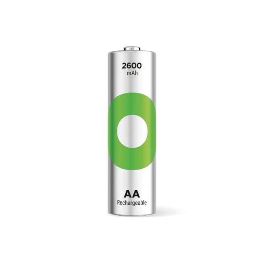 GP Batteries Recyko 2600 AA Kalem Ni-Mh Şarjlı Pil, 1.2 Volt, 2li Kart