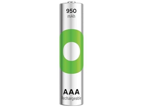 GP Batteries Recyko 950 AAA İnce Kalem Ni-Mh Şarjlı Pil, 1.2 Volt, 4lü Kart