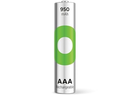 GP Batteries ReCyko 950mAh AAA İnce Kalem Ni-Mh Şarjlı Pil, 1.2 Volt, 6Lı Kart