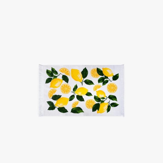 Green Black Limonara 3lü Mutfak Havlu Seti Baskılı 40x60