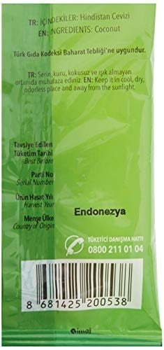 GREEN LIFE Hindistan Cevizi Regular Yastık 45Gr.