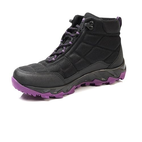 Greyder 00170 Unisex Su Geçirmez Outdoor Bot Siyah/Mor 40 40 EU