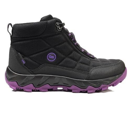 Greyder 00170 Unisex Su Geçirmez Outdoor Bot Siyah/Mor 40 40 EU
