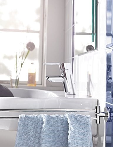 Grohe Essentials İkili Havluluk - 40371001 - Seçenekler: 439 mm, Badetuchhalter, Köşeli, Yuvarlak, İkili