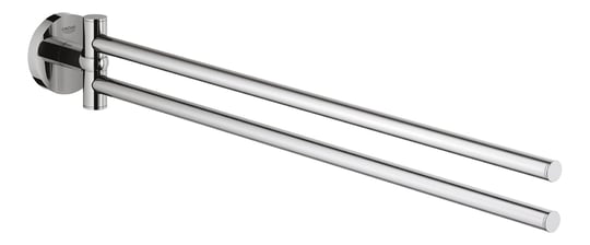 Grohe Essentials İkili Havluluk - 40371001 - Seçenekler: 439 mm, Badetuchhalter, Köşeli, Yuvarlak, İkili