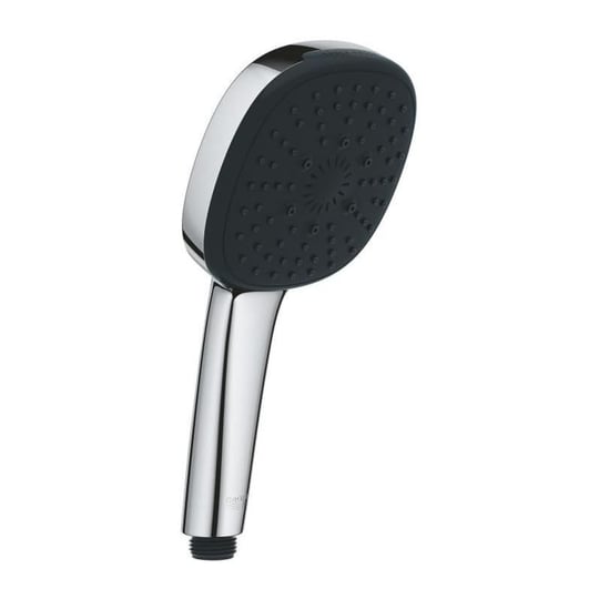 GROHE Vitalio Comfort 110 El Duşu, 3 Akışlı (Masaj, Yağmur & Jet), SmartSwitch, 110mm Kare Duş Başlığı, Silikon Halka, Kireç Önleyici Sistem, Krom, 26092001