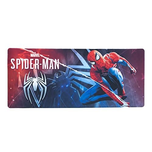 Grupo Erik XXL Marvel Spiderman Oyun Fare Altlığı - Kaymaz ve Su Geçirmez Büyük Mouse Pad, Oyun Masası Sümeni