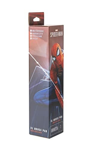 Grupo Erik XXL Marvel Spiderman Oyun Fare Altlığı - Kaymaz ve Su Geçirmez Büyük Mouse Pad, Oyun Masası Sümeni