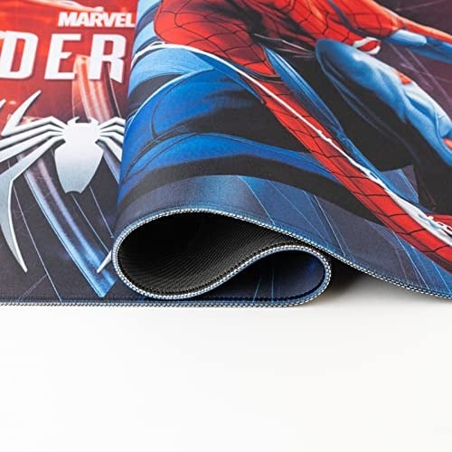 Grupo Erik XXL Marvel Spiderman Oyun Fare Altlığı - Kaymaz ve Su Geçirmez Büyük Mouse Pad, Oyun Masası Sümeni
