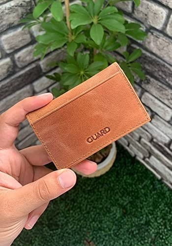 Guard Antik Taba Hakiki Deri Kartlık Erkek/Kadın P1169