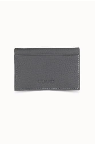 Guard Antrasit Hakiki Deri Kartlık Erkek/Kadın P1169