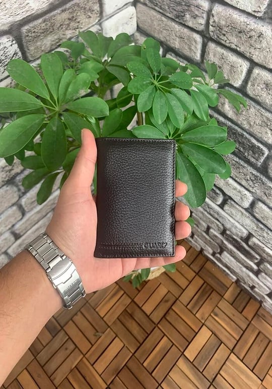 Guard Kahverengi Hakiki Deri Ruhsatlık Erkek/Kadın P1002