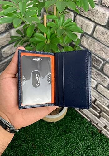 Guard Lacivert Nappa Hakii Deri Kartlık Erkek/Kadın P1169