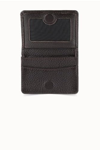 Guard Mıknatıslı Küçük Boy Kahverengi Hakiki Deri Kartlık/Kartvizitlik Erkek/Kadın P131