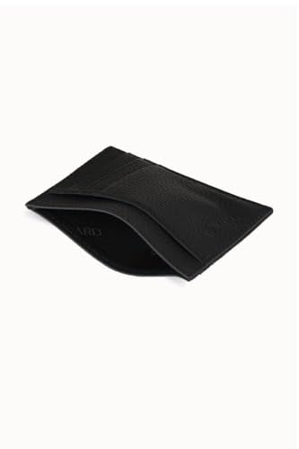 Guard Smart Mat Siyah Hakiki Deri Kartlık Erkek/Kadın P1092