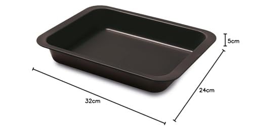 Guardini Gardenia kalıbı, çelik, siyah