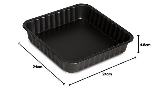 Guardini Gardenia kek kalıbı, çelik çerçeve, siyah