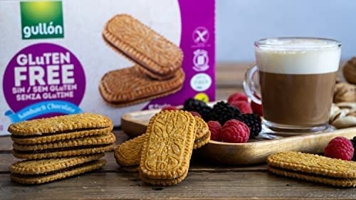 Gullon Glutensiz Çikolata Dolgulu Sandviç Bisküvi 225 g