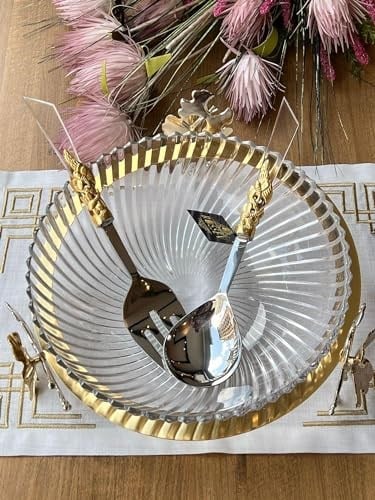 Gümüş Gold Salata Servis Seti 2li