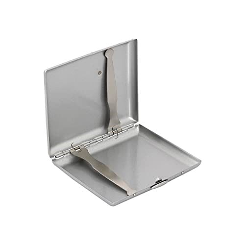 Gümüş Gri Metal Sigara Tabakası
