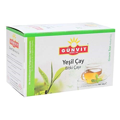 Günvit Yeşil Çay Bitki Çayı 20 Süzen Pşt