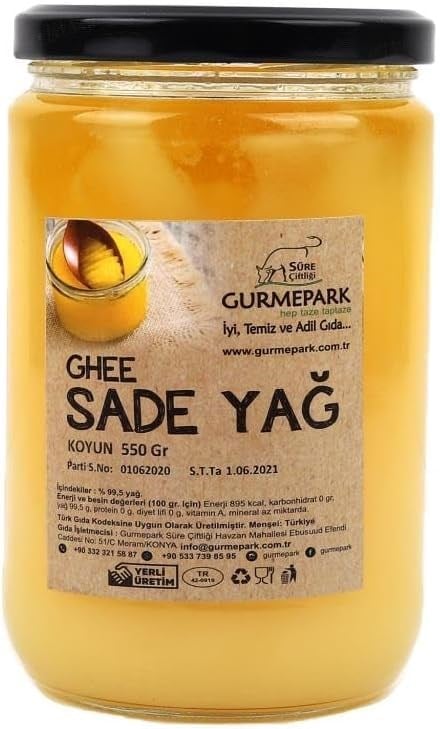 Gurmepark Sade Saf Tereyağ Koyun 550 g e