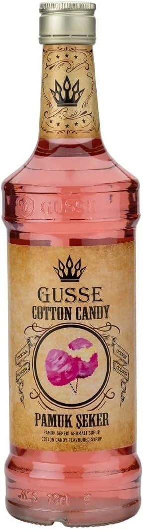 GUSSE Bütün Aromalarda Kokteyl Şurup Çeşitleri 700 ML , Kokteyl Şurubu, Kahve Şurubu, Aroma, Tatlandırıcı şurup, Gazlı içecekler ve Çaylar İçin Aroma verici (İtalyan Karameli)