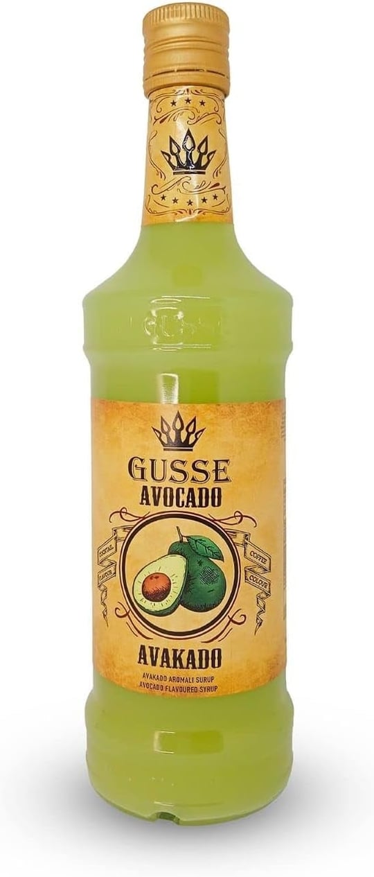 GUSSE Bütün Aromalarda Kokteyl Şurup Çeşitleri 700 ML , Kokteyl Şurubu, Kahve Şurubu, Aroma, Tatlandırıcı şurup, Gazlı içecekler ve Çaylar İçin Aroma verici (İtalyan Karameli)