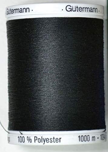 Gütermann enthältl Gewinde, Polyester, Schwarz, 1000 m