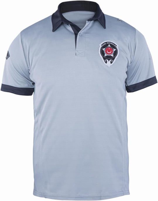GÜVENLİK T-SHIRT YAZLIK (YENİ TİP) MAVİ XXS-1