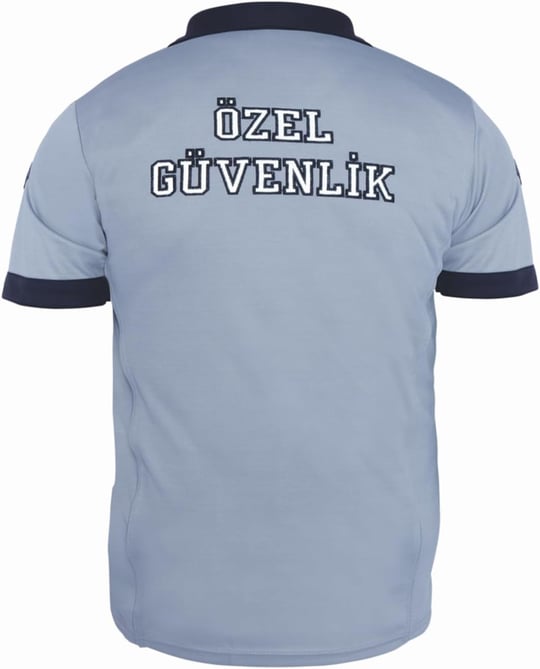 GÜVENLİK T-SHIRT YAZLIK (YENİ TİP) MAVİ XXS-1