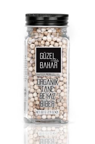 Güzel Ada Bahar Organik Tane Beyazbiber 60 g