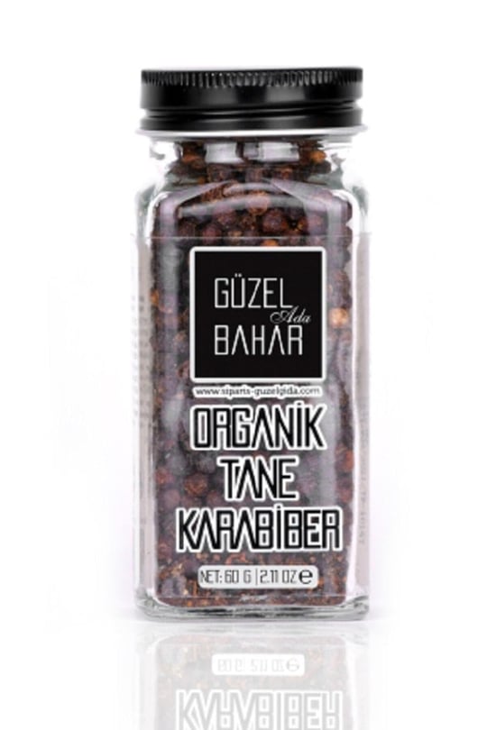 Güzel Ada Bahar Organik Tane Karabiber 60 g