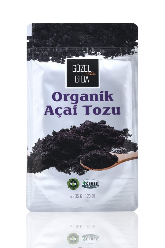 Güzel Ada Gıda Organik Açai Tozu 35 g