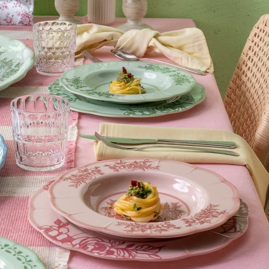 Guzzini Josephine Çukur Tabak 24 cm Yeşil