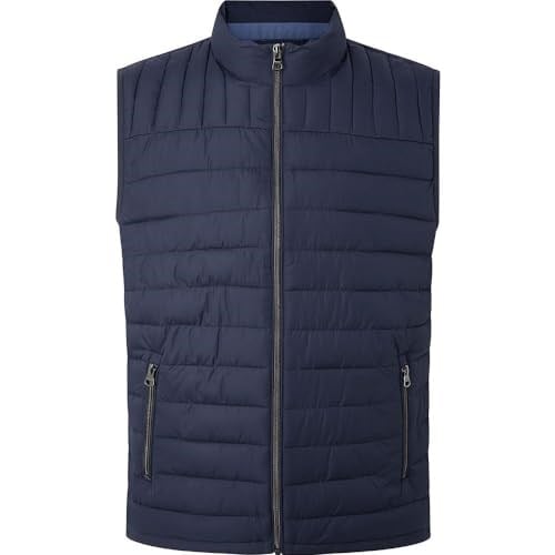 Hackett London Hackett Dik Yaka Slim Fit Puffer Yelek, HM403089