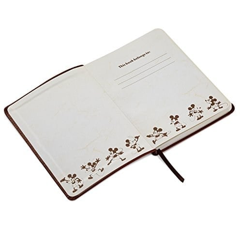 Hallmark Çizgili sayfalı Hardcover günlüğü (Disney Mickey Mouse)