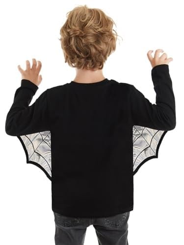 Halloween Erkek Çocuk Siyah T-shirt