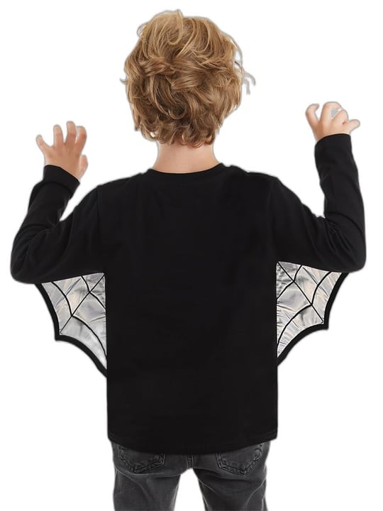 Halloween Erkek Çocuk Siyah T-shirt