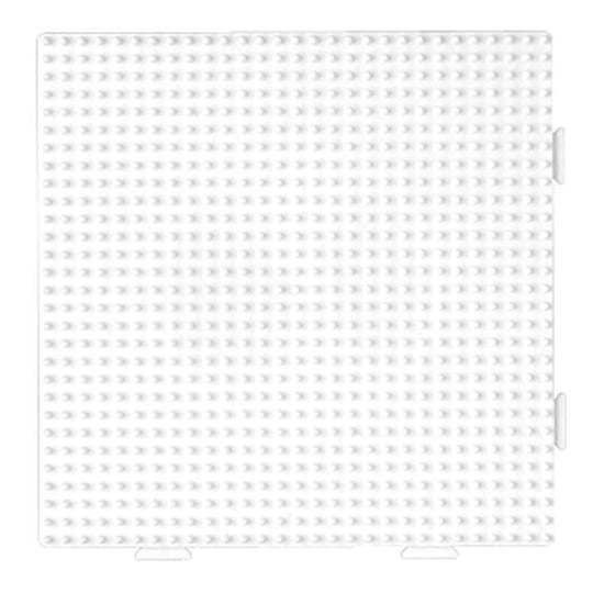 Hama (1, classic) - BEADS LARGE WHITE SQUARE SINGLE PEGBOARD NO. 234