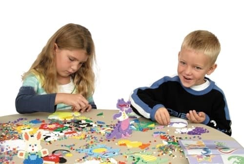 Hama 207-05 - Ütü boncuğu, yakl. 1000 boncuk, kırmızı